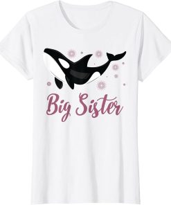 Happy Orca Big Sister Gifts for Adults & Kids as Whale Fans