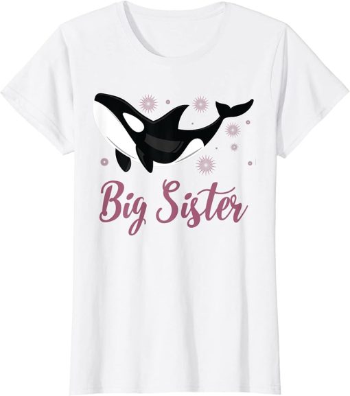 Happy Orca Big Sister Gifts for Adults & Kids as Whale Fans