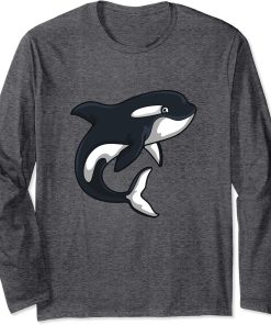 Whale Graphic Gifts Orca Killer Whale Marine Biology Long Sleeve T-Shirt